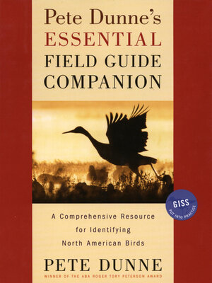 cover image of Pete Dunne's Essential Field Guide Companion